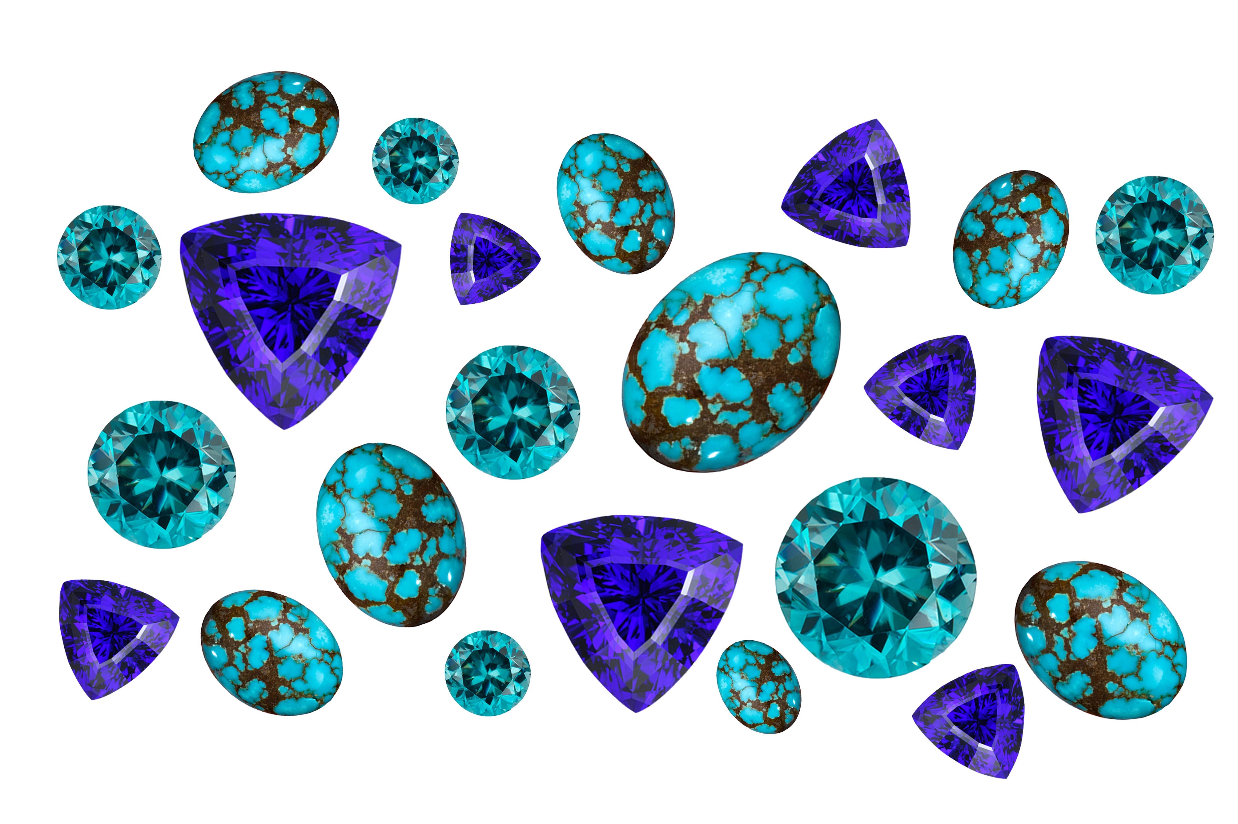 December - The Month of Blue Stones