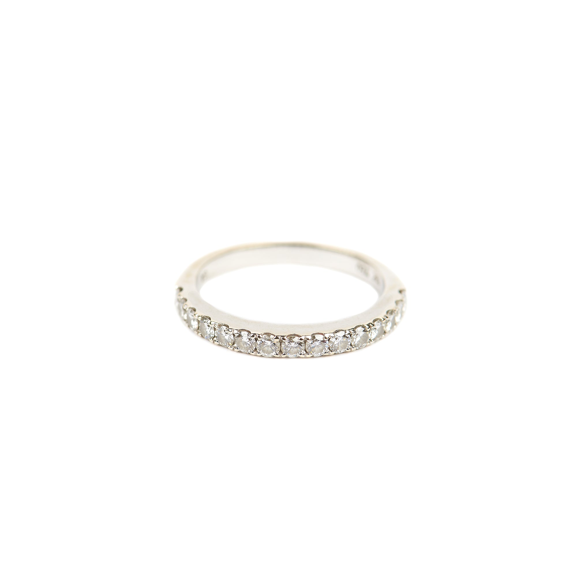 Half Diamond Band Ring