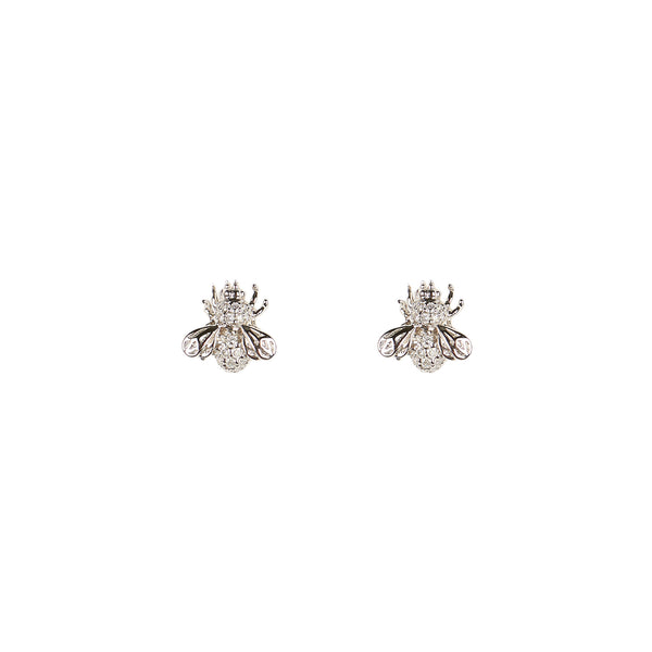 Diamond Bees Earrings